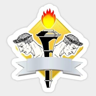 Athletic Torch Sports Sticker